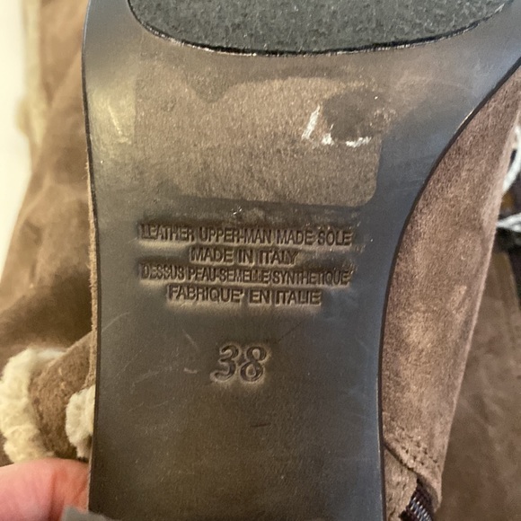 Napoleani Thigh High Boots Size 8 - Picture 5 of 7